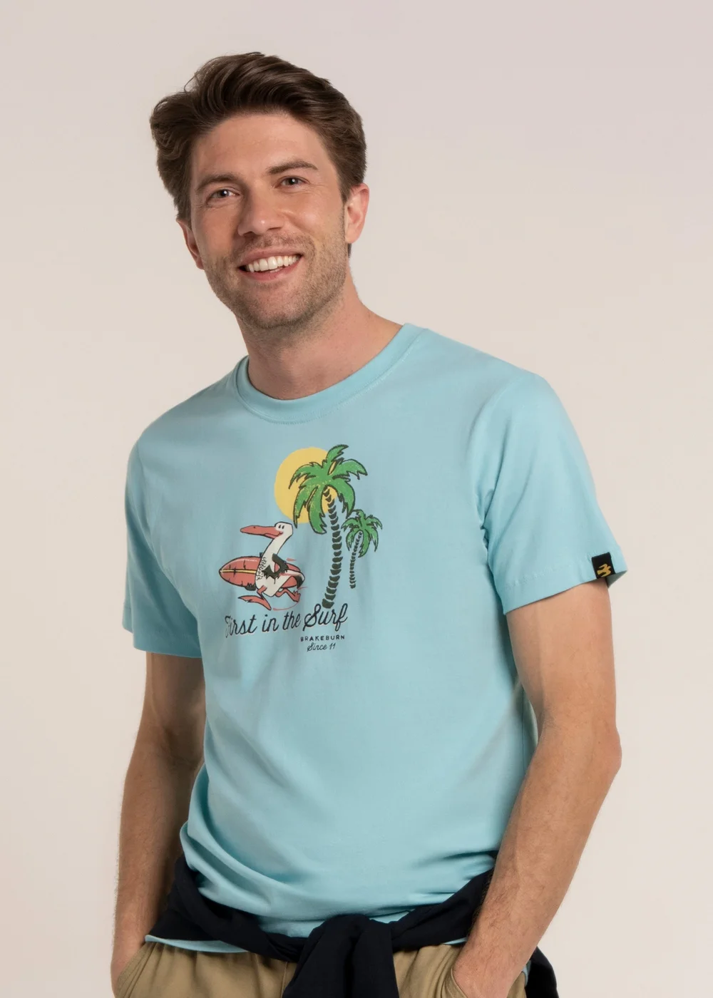 Brakeburn Blue Paddlesworth T-Shirt - L Image 1