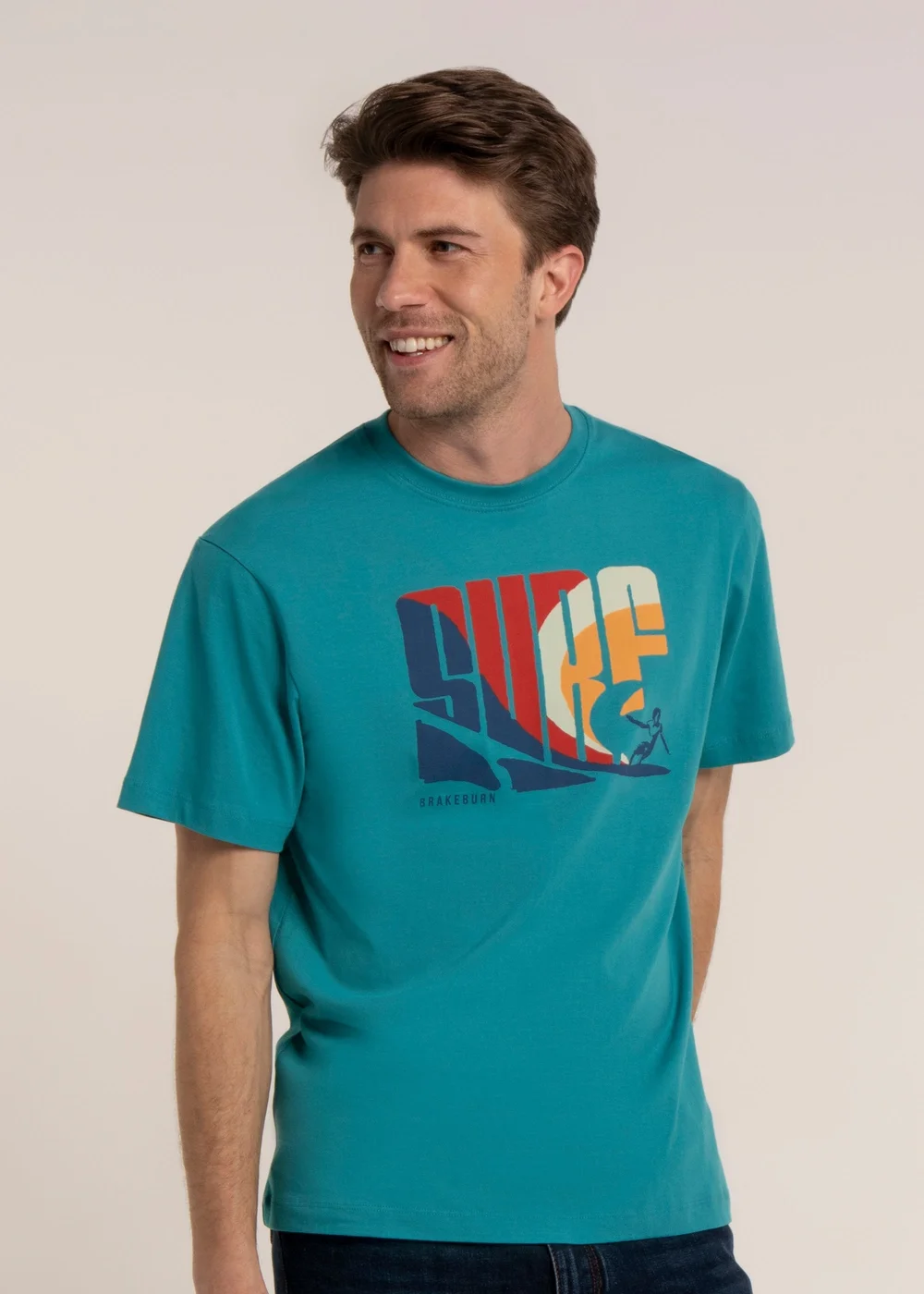 Brakeburn Green Ranskill T-Shirt - 2XL Image 1
