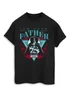 Spiral Galaxy Star Wars I Am Your Father Black Graphic T-Shirt - 5XL Image 1
