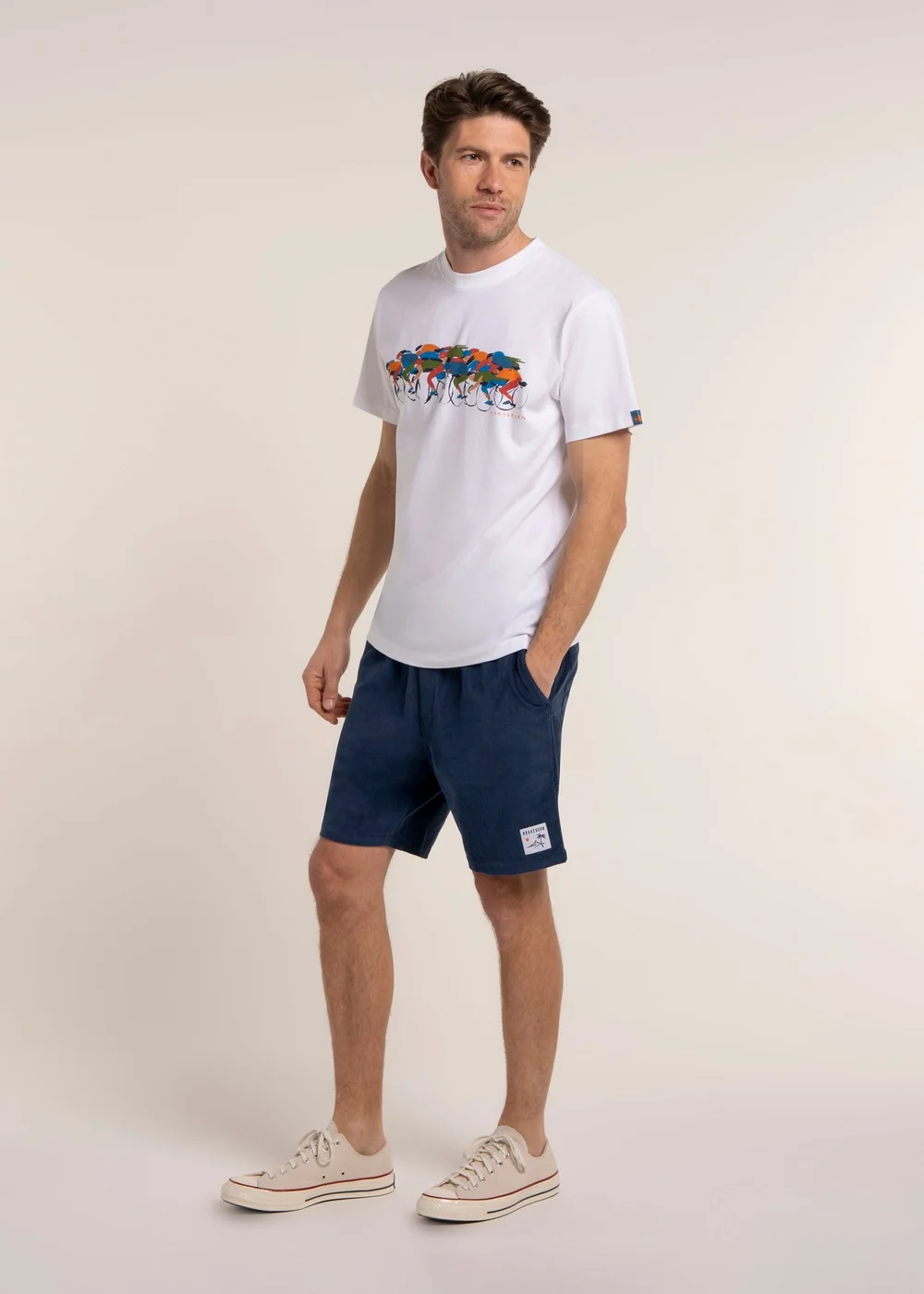 Brakeburn White Pelham T-Shirt - 2XL Image 4
