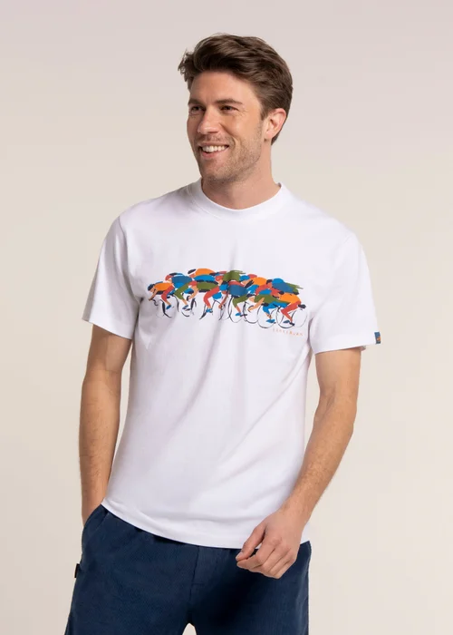 Brakeburn White Pelham T-Shirt - 2XL Image 1