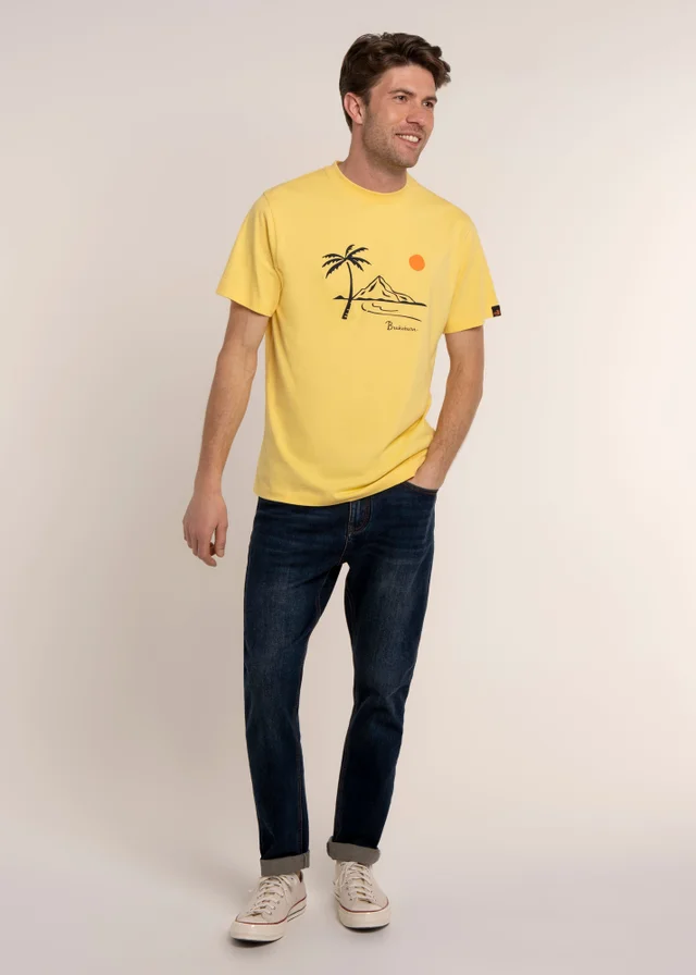 Brakeburn Yellow Islay T-Shirt
