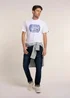 Brakeburn White Rackheath T-Shirt - S Image 4