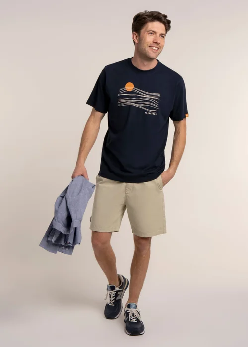 Brakeburn Navy Wavendon T-Shirt - 2XL Image 1
