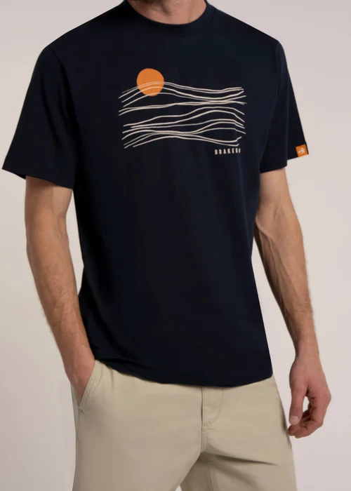 Brakeburn Navy Wavendon T-Shirt - 2XL Image 3