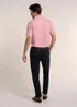 Brakeburn Pink Scampton Jacquard Polo - 2XL Image 2