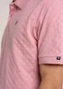 Brakeburn Pink Scampton Jacquard Polo - 2XL Image 5