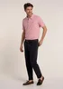 Brakeburn Pink Scampton Jacquard Polo - 2XL Image 4
