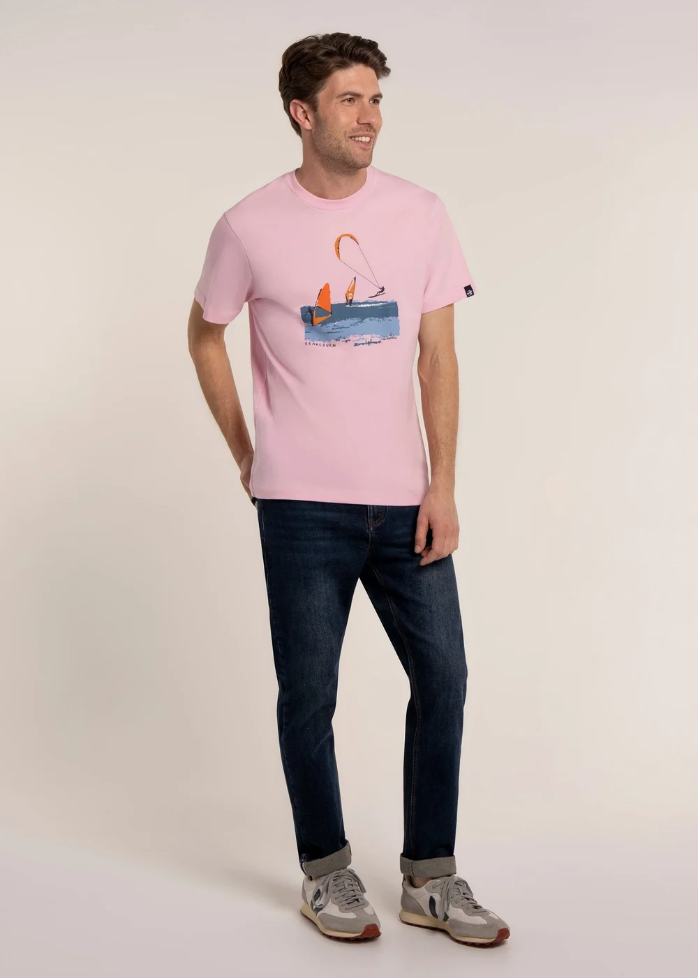 Brakeburn Pink Poppleton T-Shirt - XL Image 4