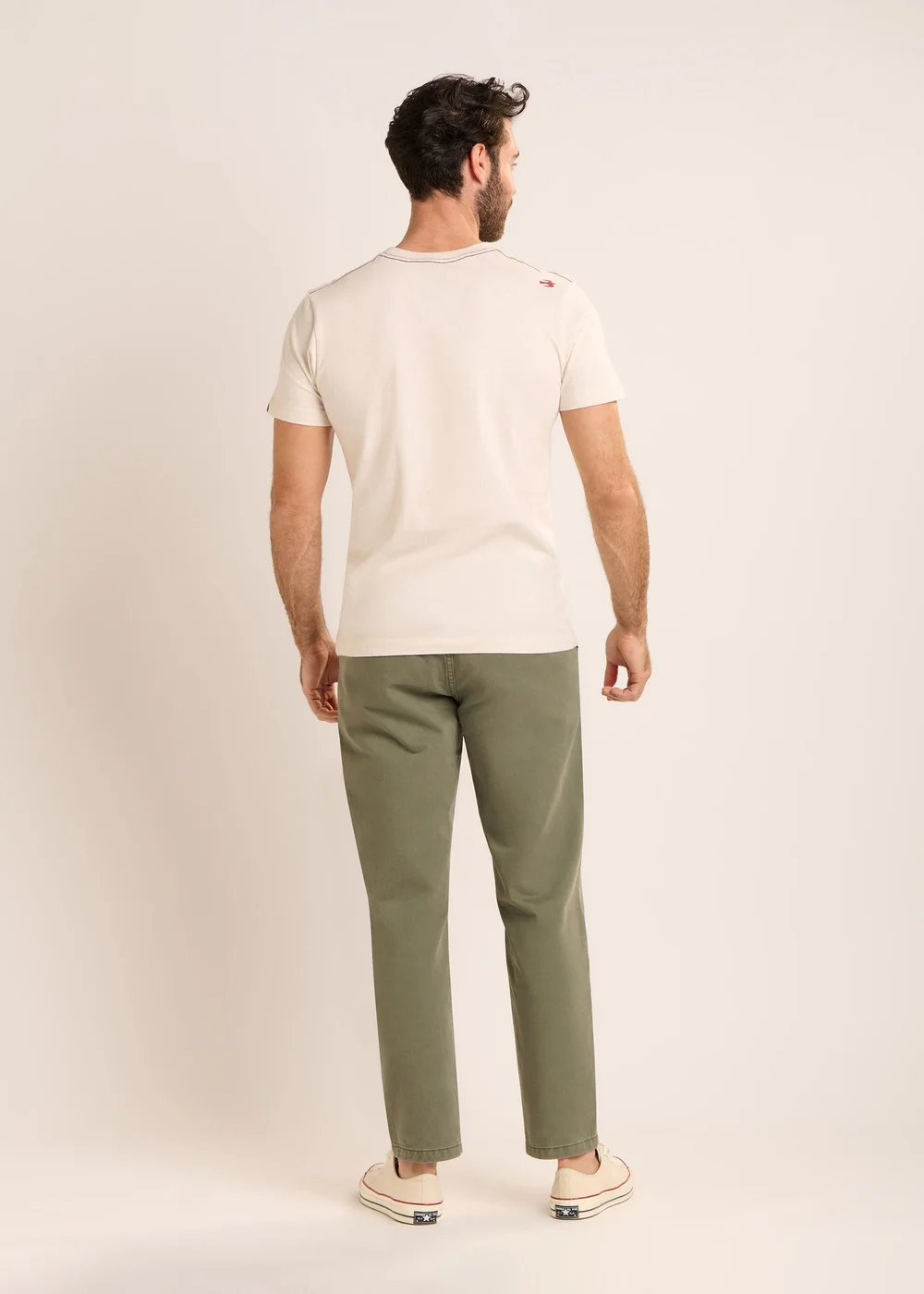 Brakeburn Cream Peterstow T-Shirt - L Image 2