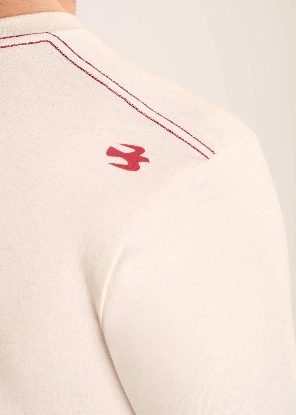 Brakeburn Cream Peterstow T-Shirt - L Image 3