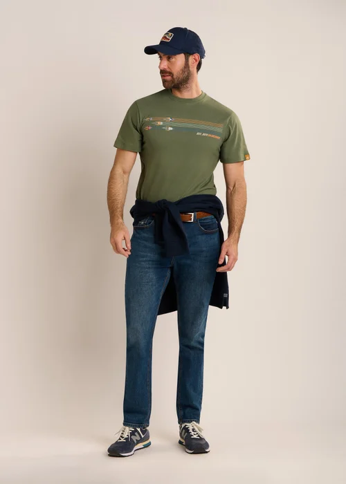 Brakeburn Green Nutley T-Shirt - 2XL Image 4