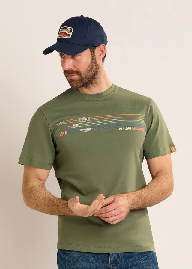 Brakeburn Green Nutley T-Shirt