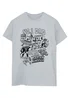 Spiral Galaxy Marvel Avengers Dad Grey Graphic T-Shirt - 5XL Image 1