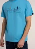 Brakeburn Blue Surfton T-Shirt - XL Image 3