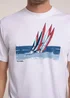 Brakeburn White Peckleton T-Shirt - XL Image 3