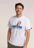 Brakeburn White Peckleton T-Shirt - XL Image 1