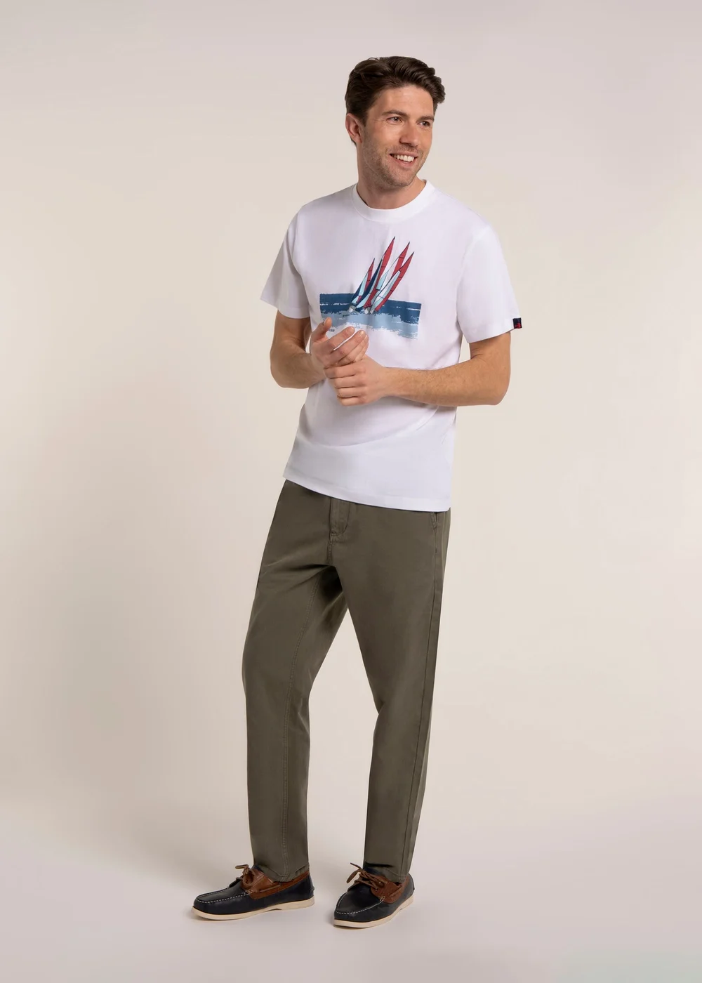 Brakeburn White Peckleton T-Shirt - XL Image 4