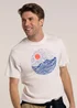 Brakeburn Cream Ockley T-Shirt - XL Image 1