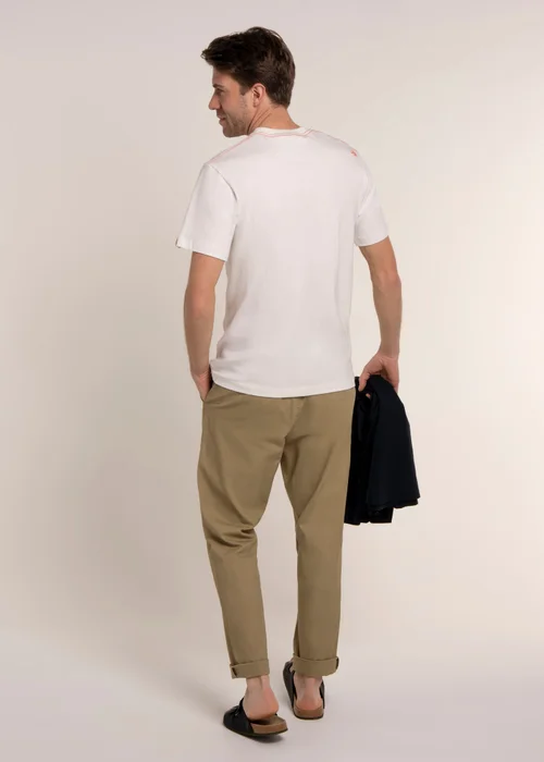 Brakeburn Cream Ockley T-Shirt - XL Image 2