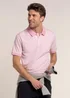 Brakeburn Pink Salehurst Stripe Jersey Polo - L Image 1