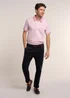 Brakeburn Pink Salehurst Stripe Jersey Polo - L Image 4
