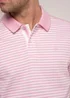 Brakeburn Pink Salehurst Stripe Jersey Polo - L Image 5