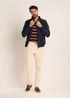 Brakeburn Beige Didbrook Textured Trousers - 36 Image 4