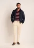 Brakeburn Beige Didbrook Textured Trousers - 36 Image 3