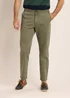 Brakeburn Khaki Dodworth Chino Trousers - 32 Image 1