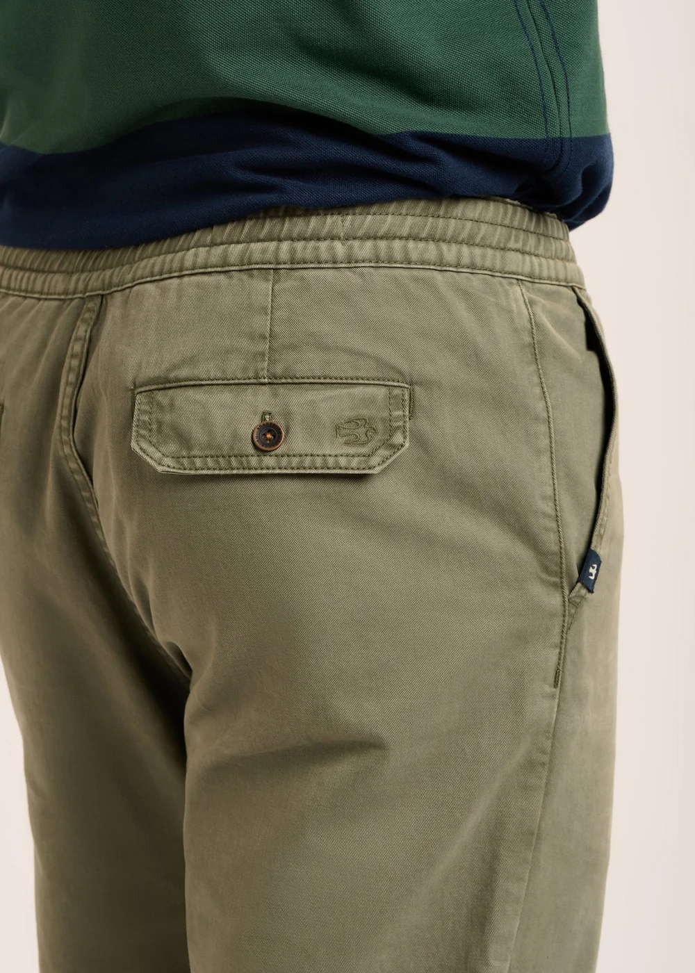 Brakeburn Khaki Dodworth Chino Trousers - 32 Image 3