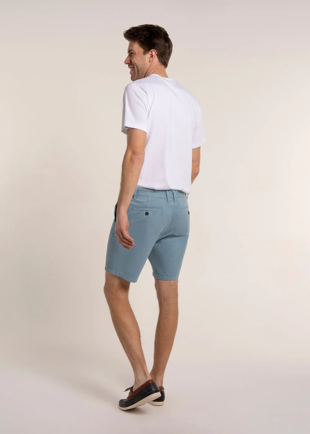 Brakeburn Blue Danehills Chino Shorts - 36 Image 2