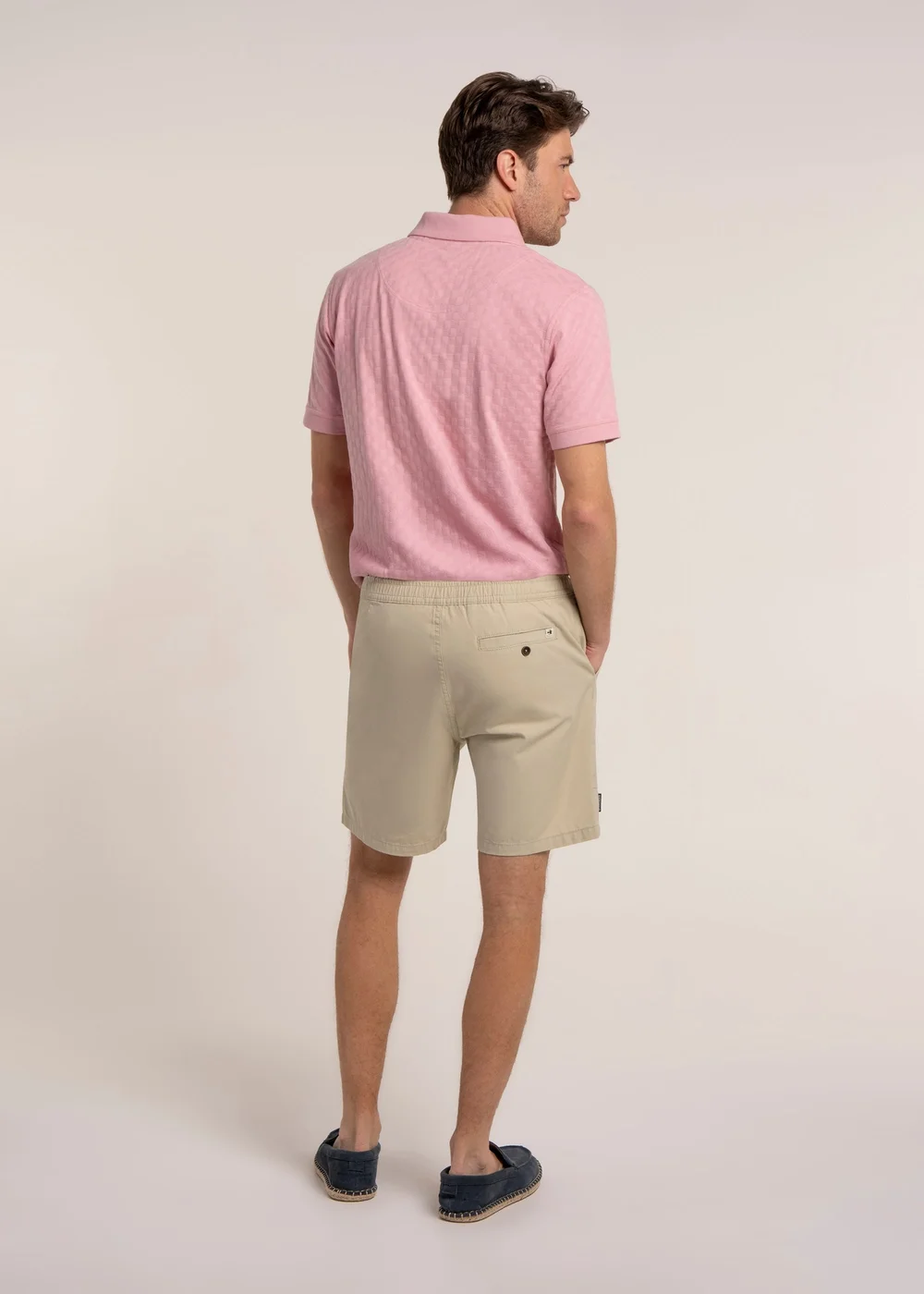 Brakeburn Stone Delvin Textured Shorts - 36 Image 2