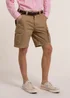 Brakeburn Stone Tickton Twill Cargo Shorts - 32 Image 1