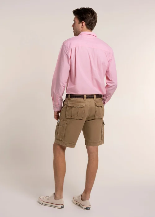 Brakeburn Stone Tickton Twill Cargo Shorts - 32 Image 2