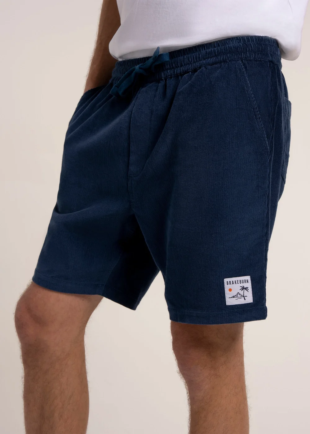 Brakeburn Blue Dalham Cord Shorts - 32 Image 3