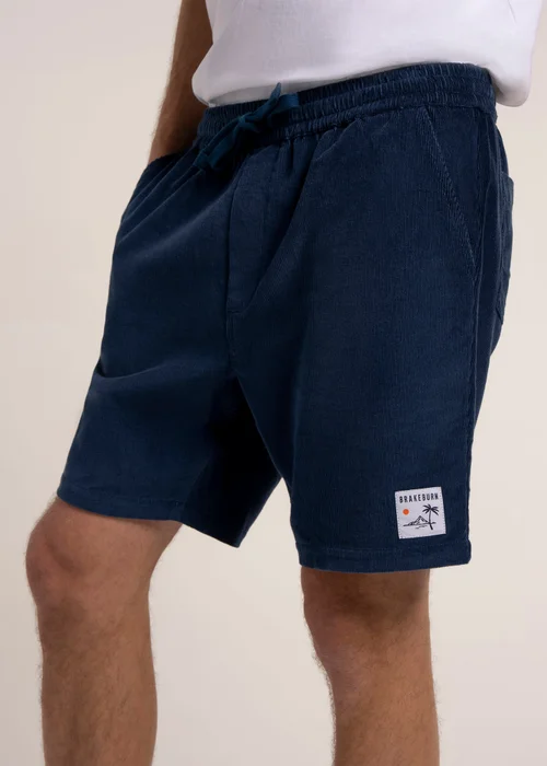 Brakeburn Blue Dalham Cord Shorts - 32 Image 3
