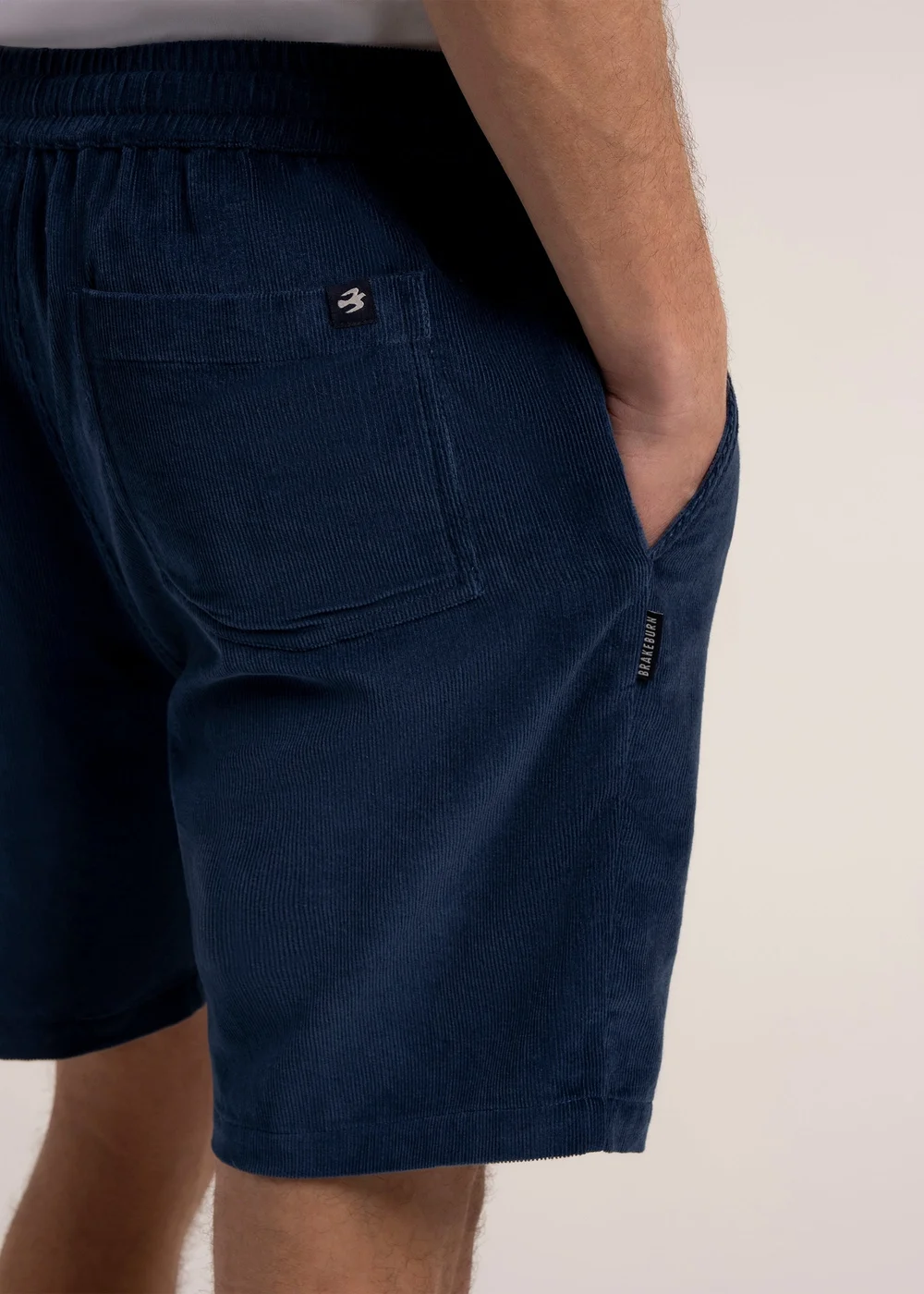 Brakeburn Blue Dalham Cord Shorts - 32 Image 5