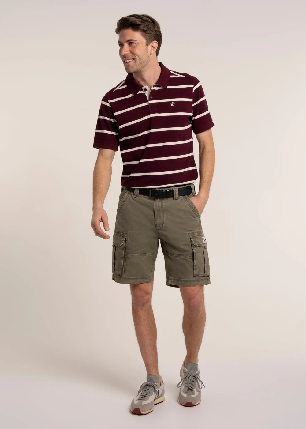 Brakeburn Green Tockton Cargo Shorts - 30 Image 1