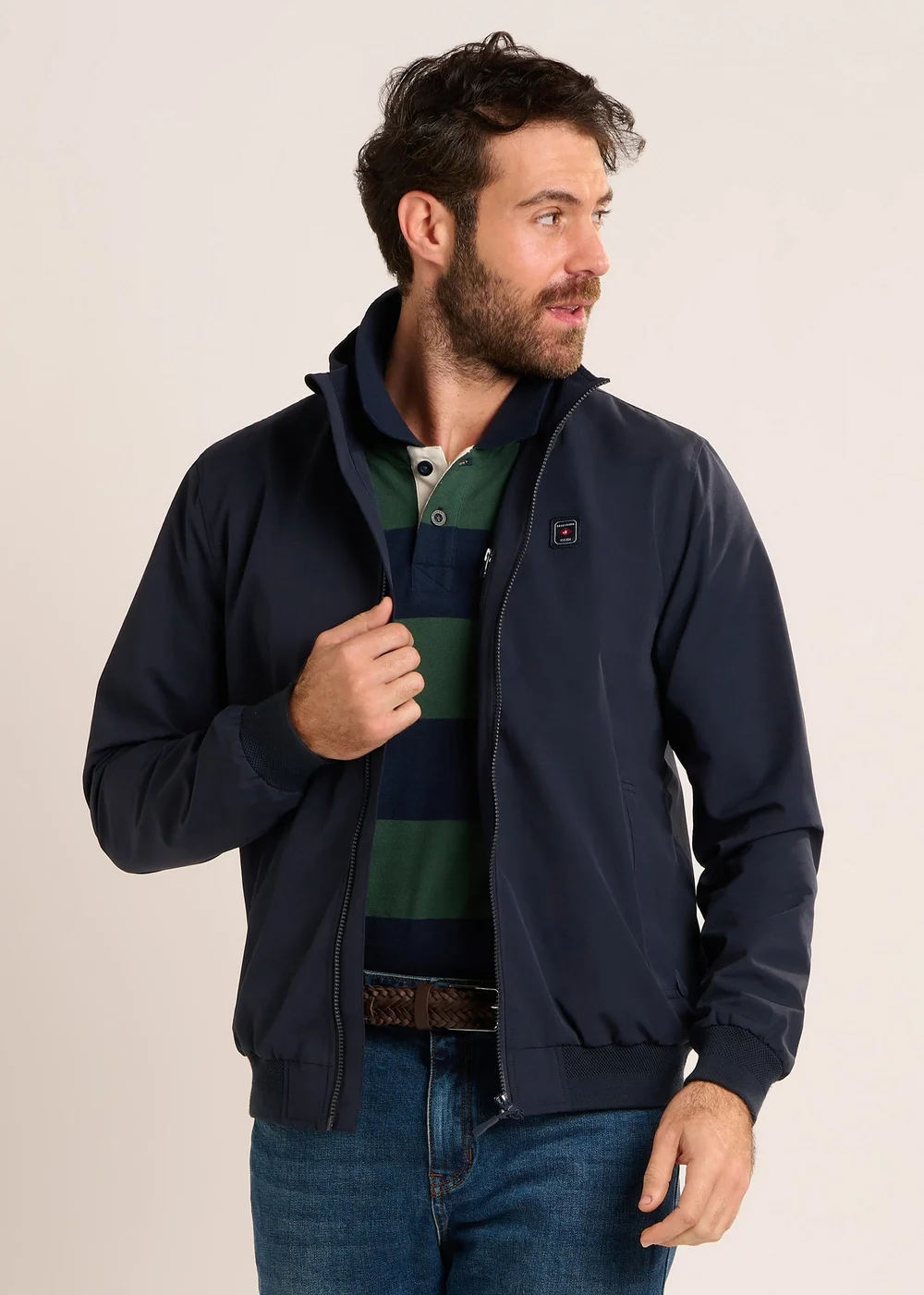 Brakeburn Navy Babcary Jacket - XL Image 2