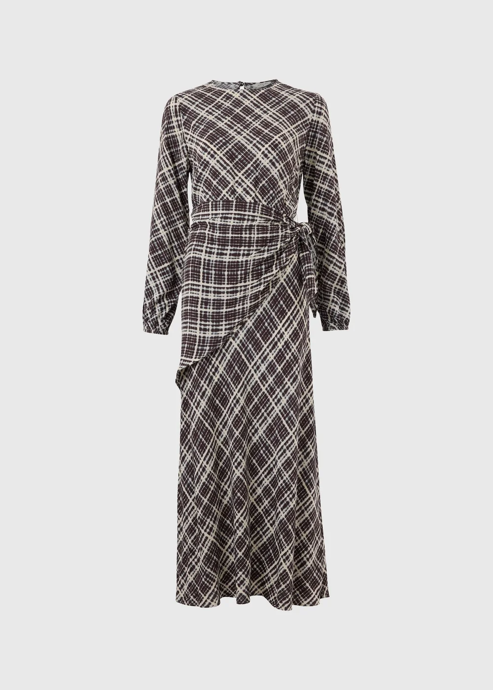 Tie Waist Midi Dress - Size 8 Image 5