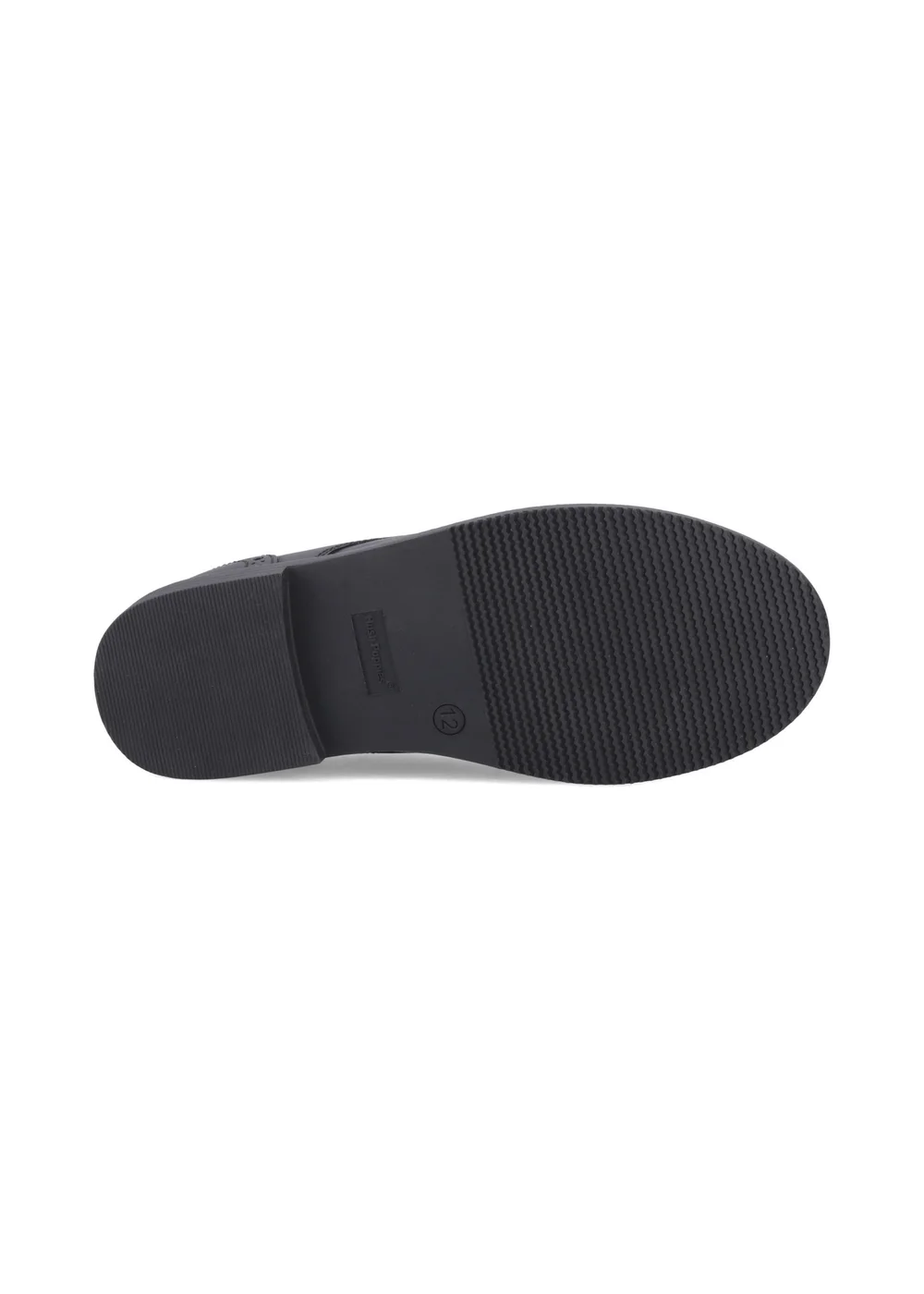Hush Puppies Black Ava Brogue Sneaker (10-15 Years) - Size 6 Infants Footwear Image 4