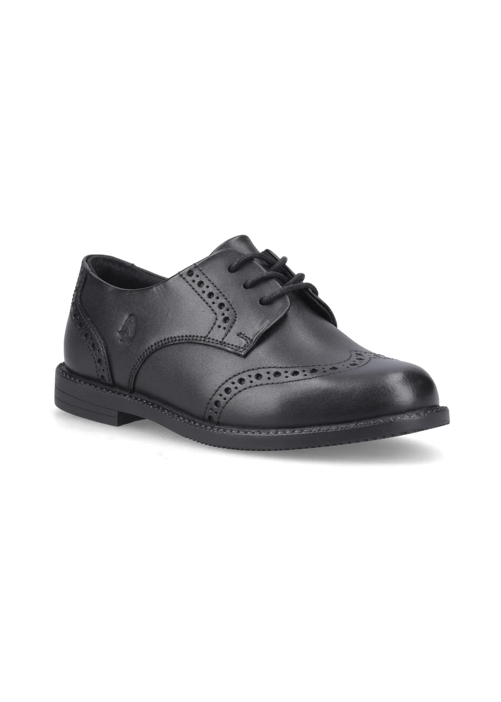 Hush Puppies Black Ava Brogue Sneaker (10-15 Years) - Size 6 Infants Footwear Image 2