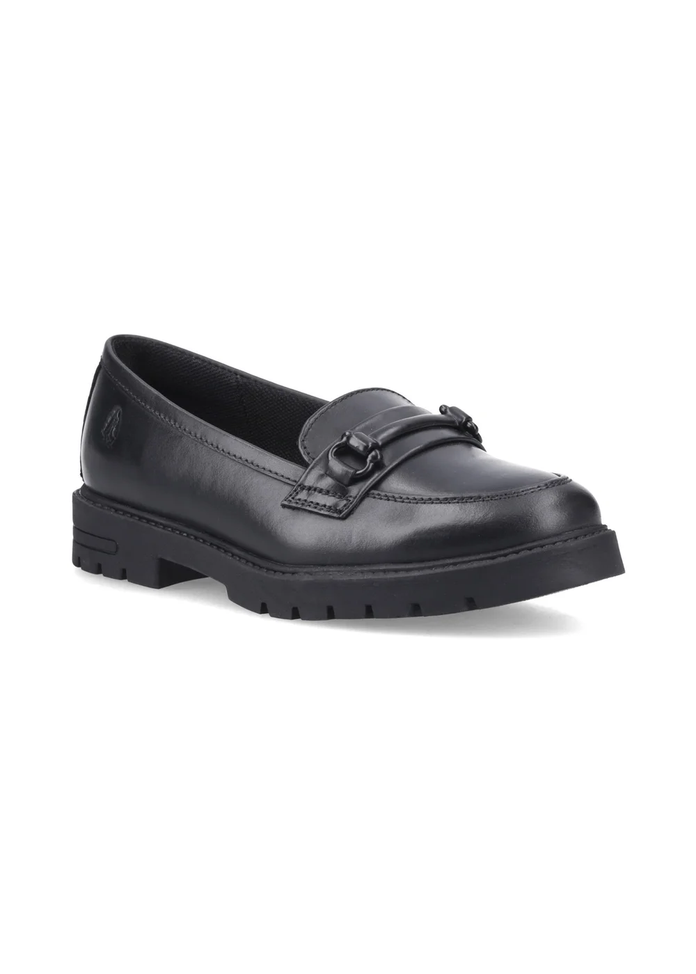 Hush Puppies Black Hazel Snaffle Loafer (7-15 Years) - Size 4 Infants Footwear Image 2