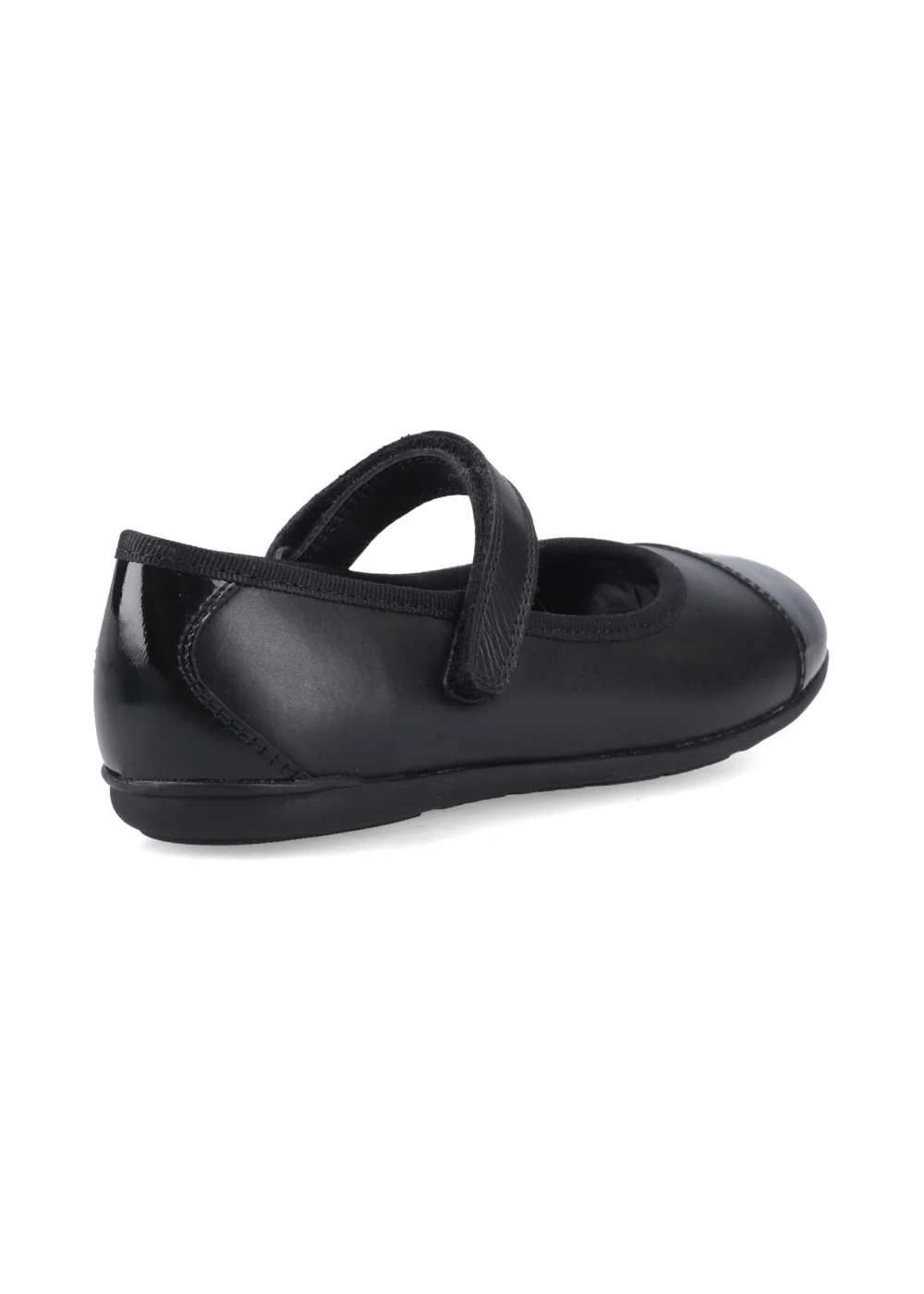 Hush Puppies Black Lottie Ballerina Jnr (4-10 Years) - Size 11 Infants Footwear Image 3
