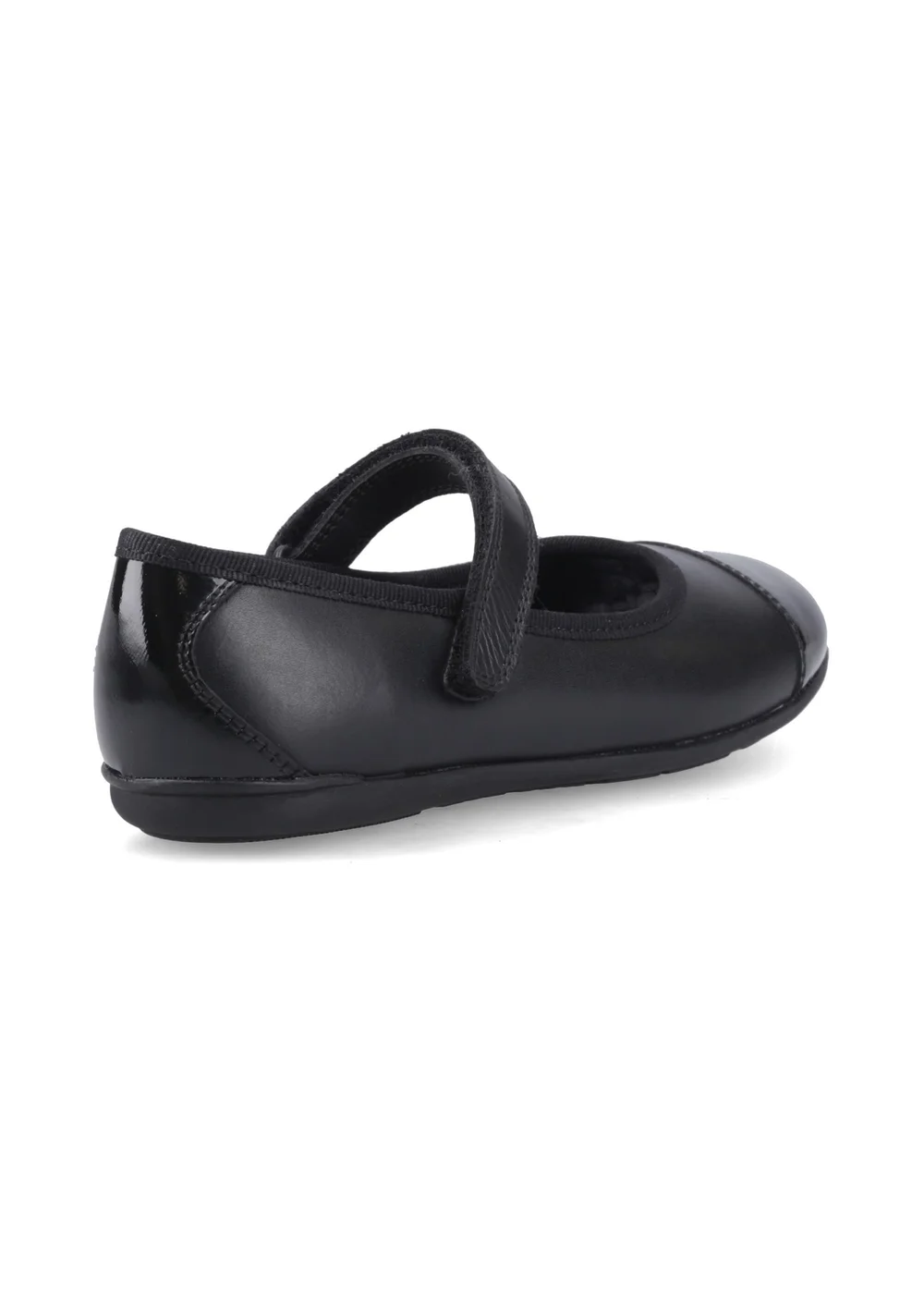 Hush Puppies Black Lottie Ballerina Snr (10-14 Years) - Size 3 Infants Footwear Image 3