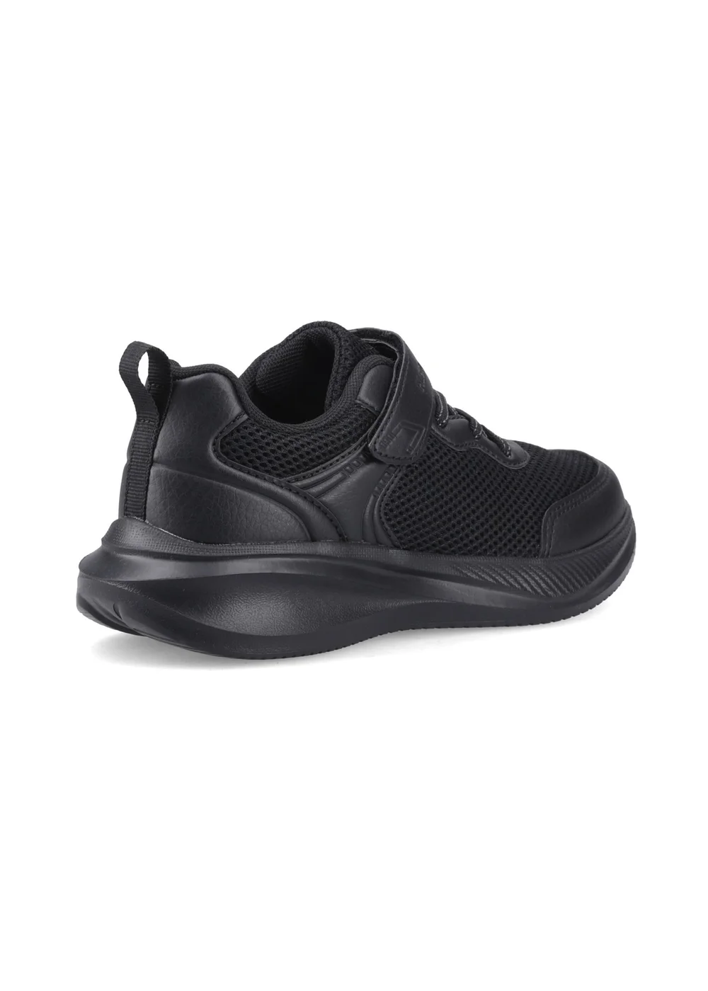 Hush Puppies Black Marty Trainer Jnr (4-10 Years) - Size 10 Infants Footwear Image 3
