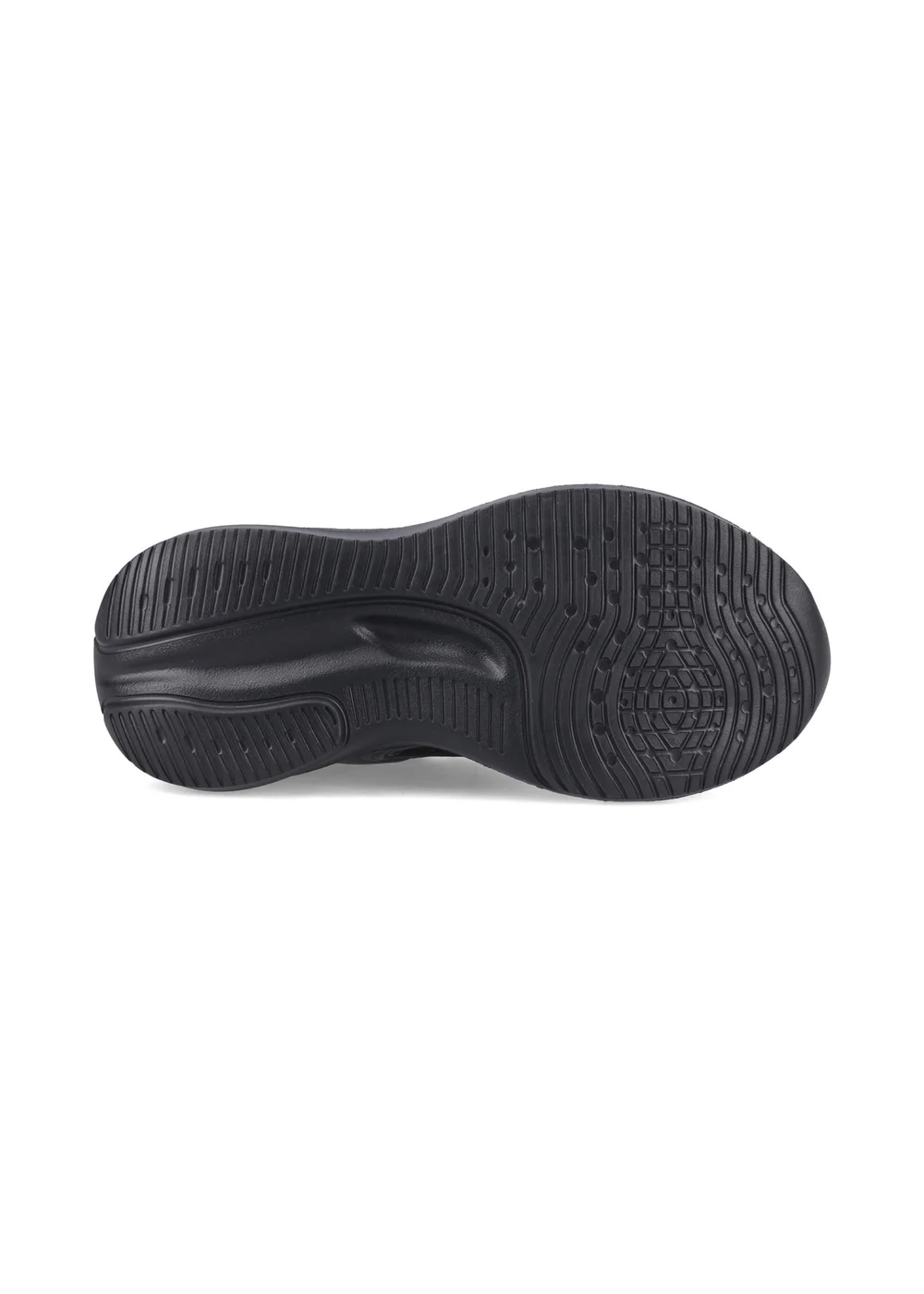 Hush Puppies Black Marty Trainer Snr (10-16 Years) - 4 Infant Image 4