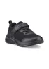 Hush Puppies Black Marty Trainer Snr (10-16 Years) - 4 Infant Image 2