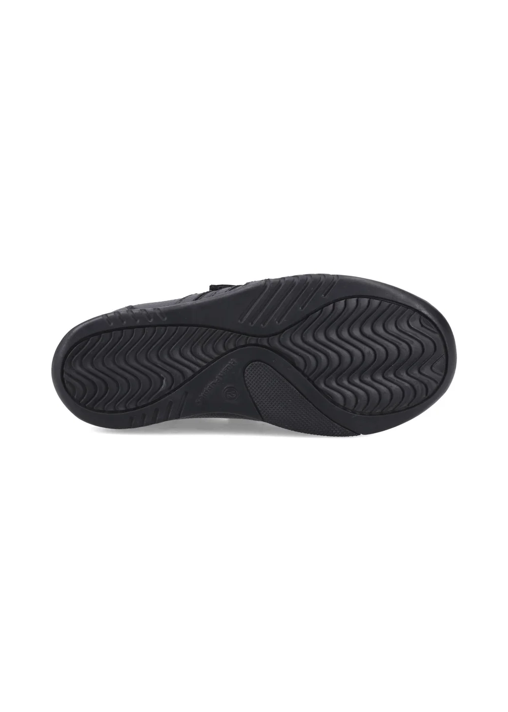 Hush Puppies Black Josh Touch Fasten 2 Snr (10-15 Years) - 6 Infants Image 4